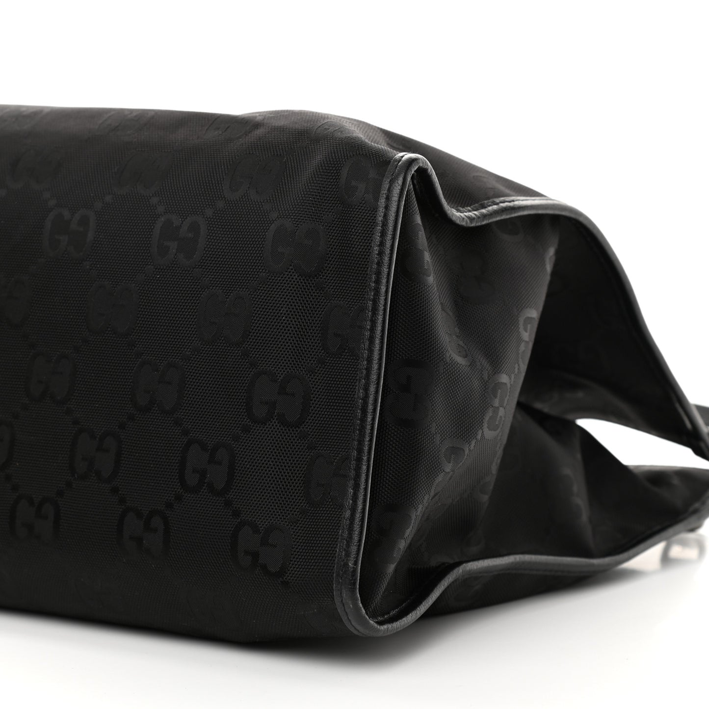 Econyl Nylon Monogram Large Off The Grid Tote Bag Black