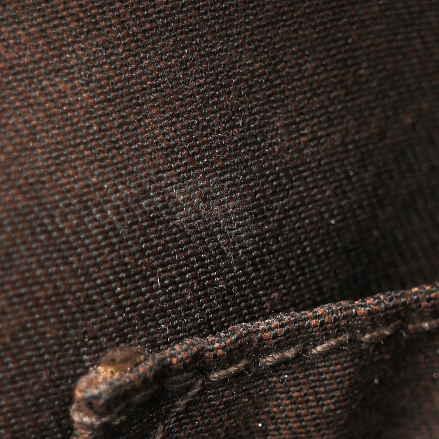 Monogram Web Medium Half Moon Hobo Dark Brown