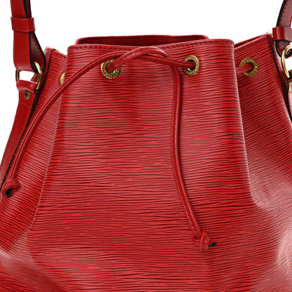 Louis Vuitton Epi Petit Noe Castillan Red 7 of 14