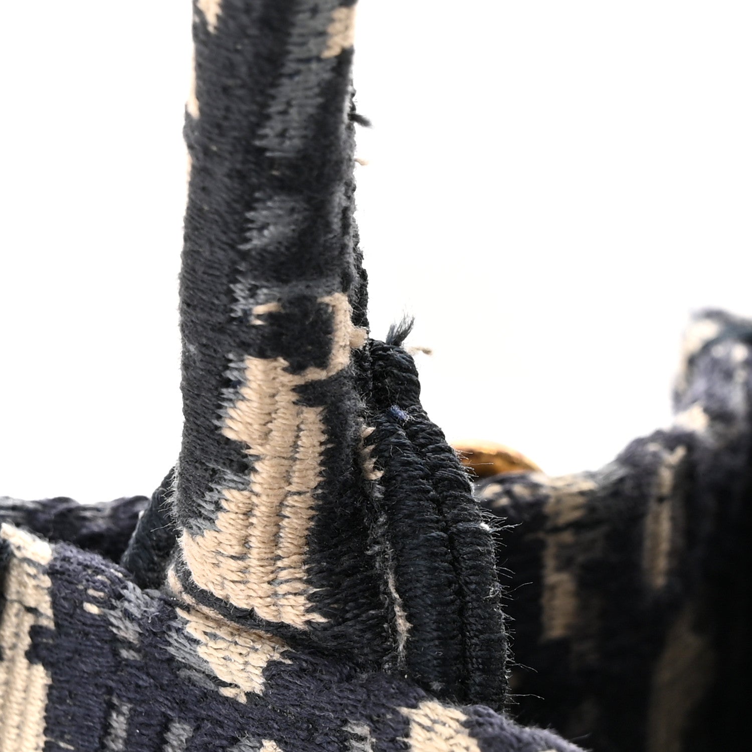 Christian Dior Oblique Mini Book Tote Phone Bag Blue 12 of 13