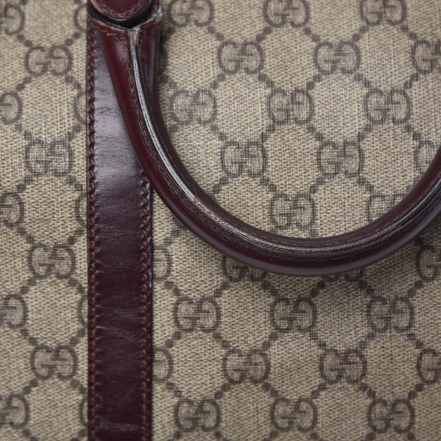 Gucci GG Plus Monogram Medium Joy Boston Dark Brown 11 of 14
