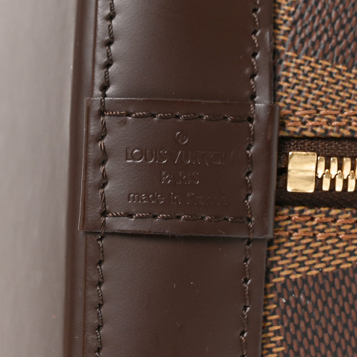 Louis Vuitton Damier Ebene Alma PM 6 of 9