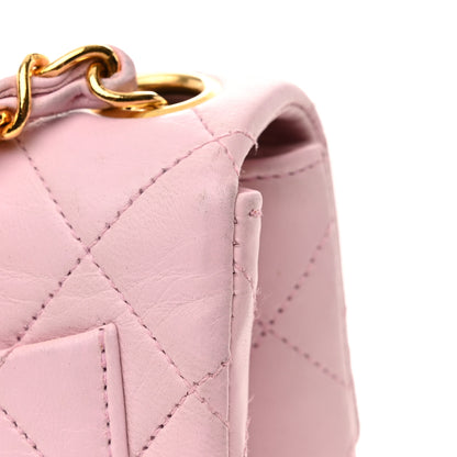 Chanel Lambskin Quilted Mini Square Flap Bag Light Pink 12 of 12
