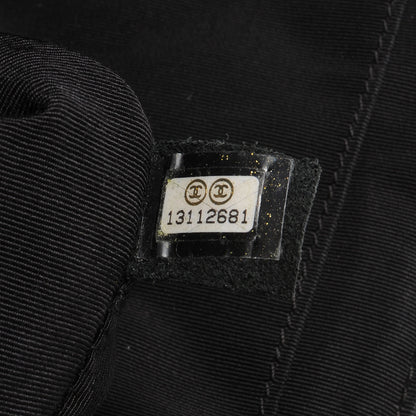 Chanel Tweed Easy Reissue XL Messenger Flap Black 7 of 8