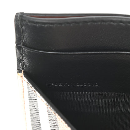 Burberry E-Canvas Calfskin Icon Stripe Card Case Archive Beige 7 of 8