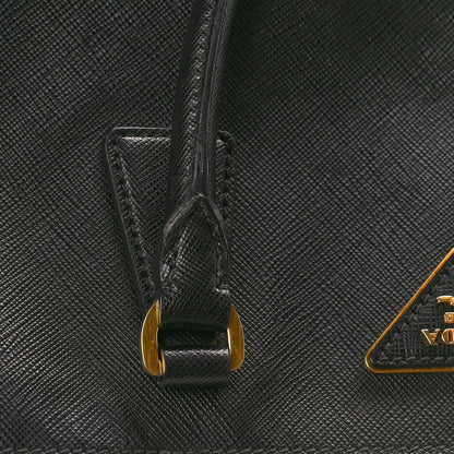 Prada Saffiano Lux Large Galleria Double Zip Tote Black 11 of 11