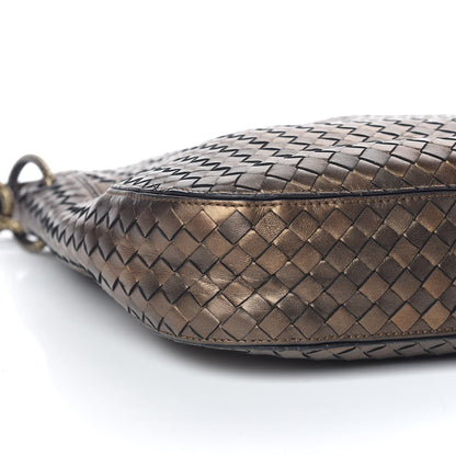 Bottega Veneta Nappa Intrecciato Small Loop Dark Bronze 8 of 9