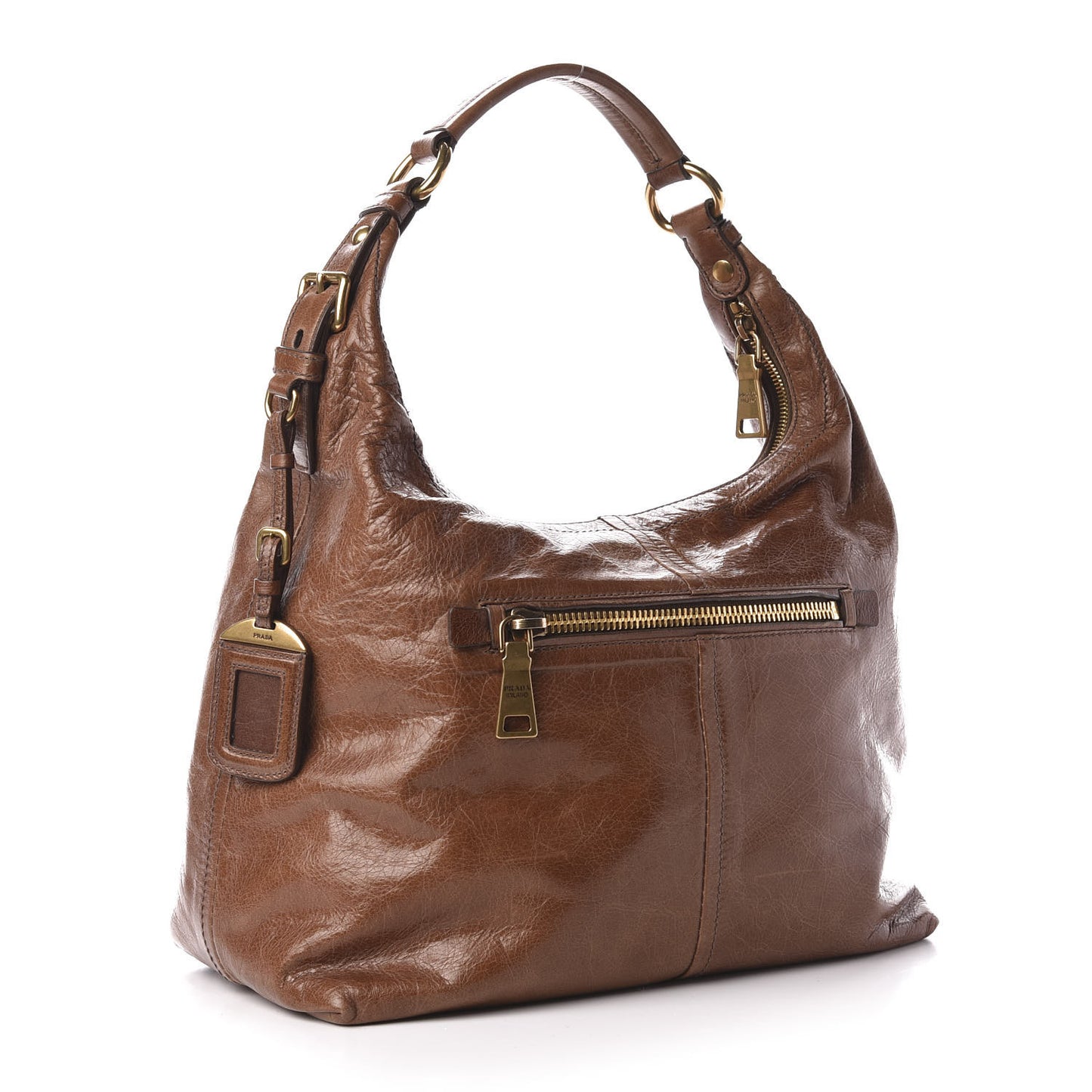 Vitello Shine Hobo Palissandro