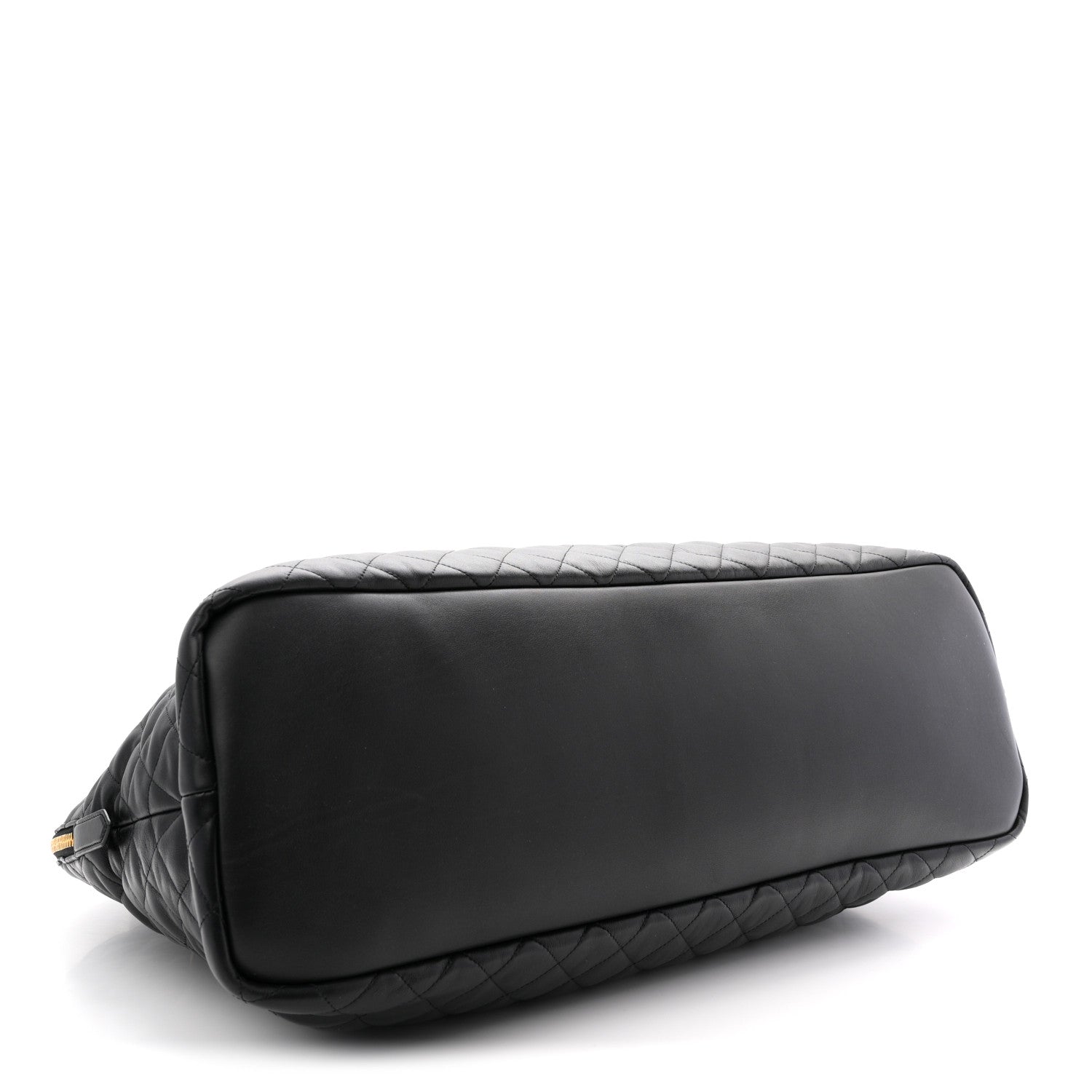 Saint Laurent Calfskin Quilted ES Giant Travel Bag Black 3 of 9