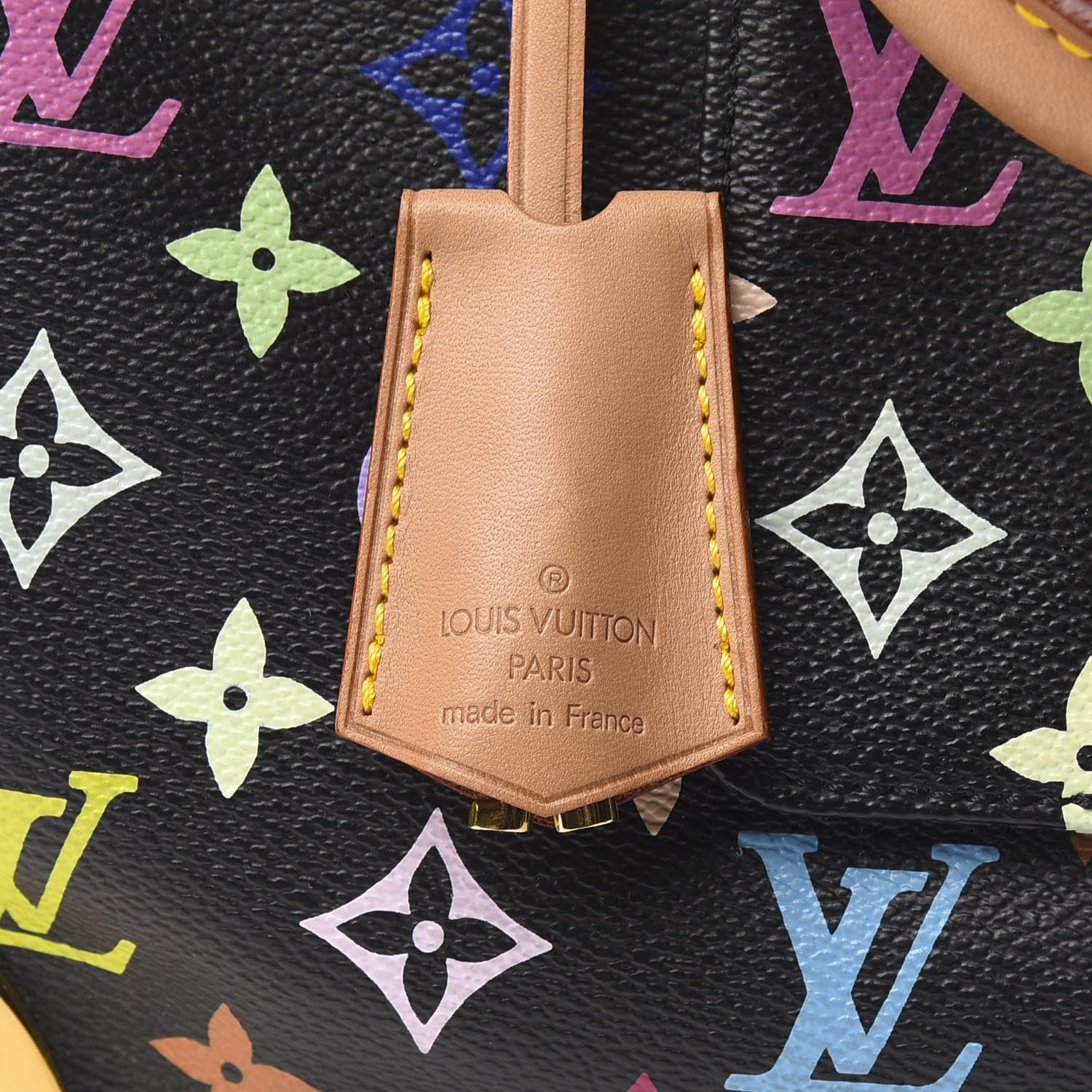 Louis Vuitton Monogram Multicolor Speedy 30 Black 7 of 9