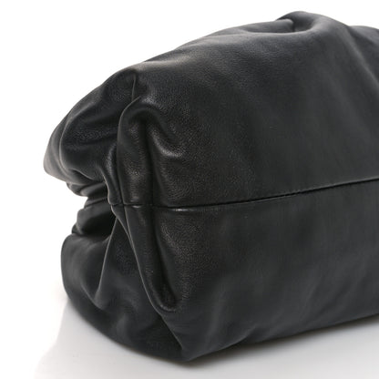 Bottega Veneta Smooth Butter Calf The Pouch Oversized Clutch Black 10 of 11