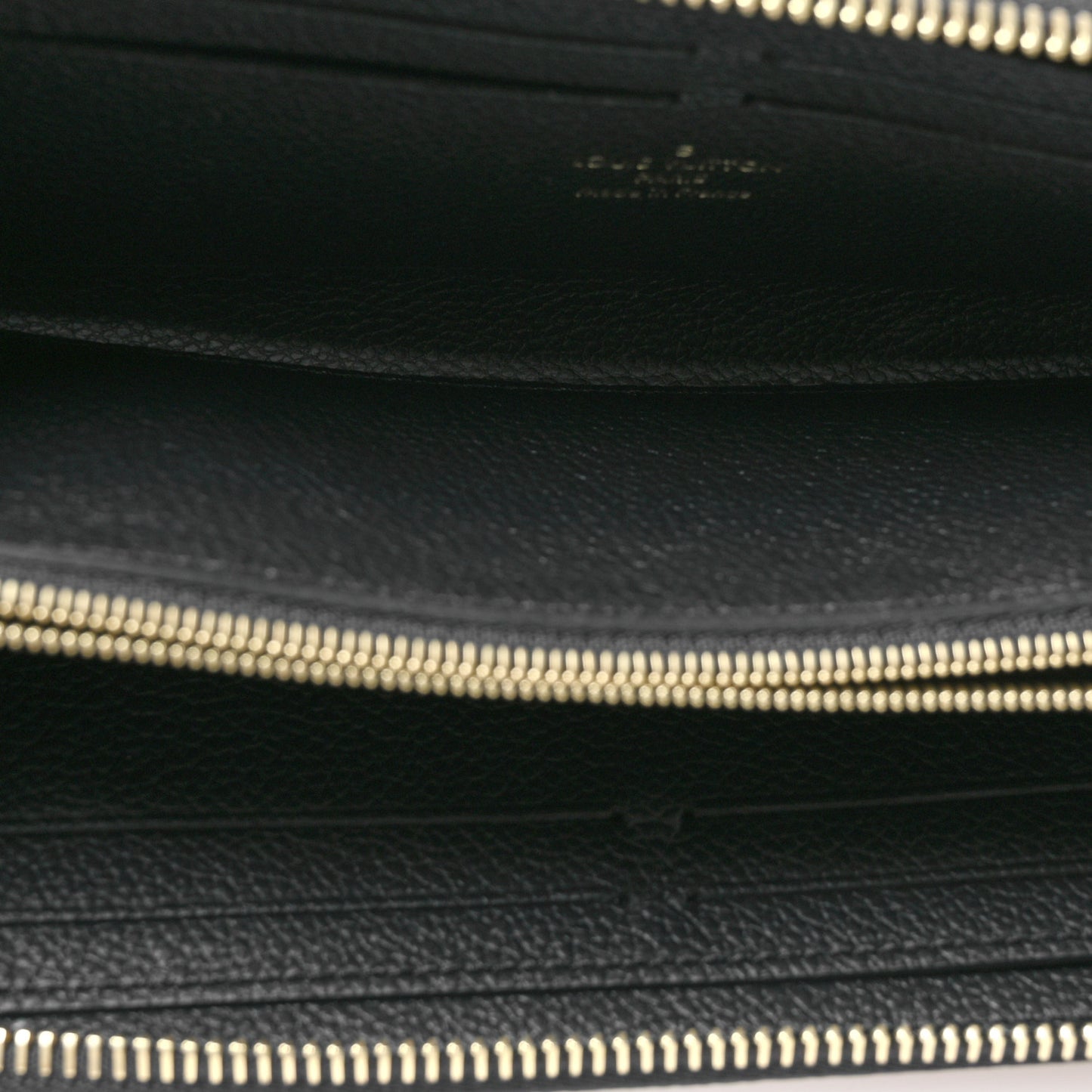 Empreinte Monogram Giant Clemence Wallet Black Beige