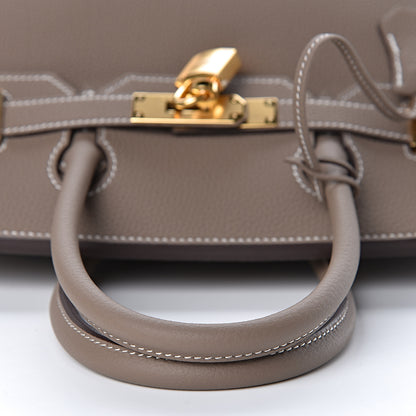 Hermes Togo Birkin 30 Etoupe 15 of 33