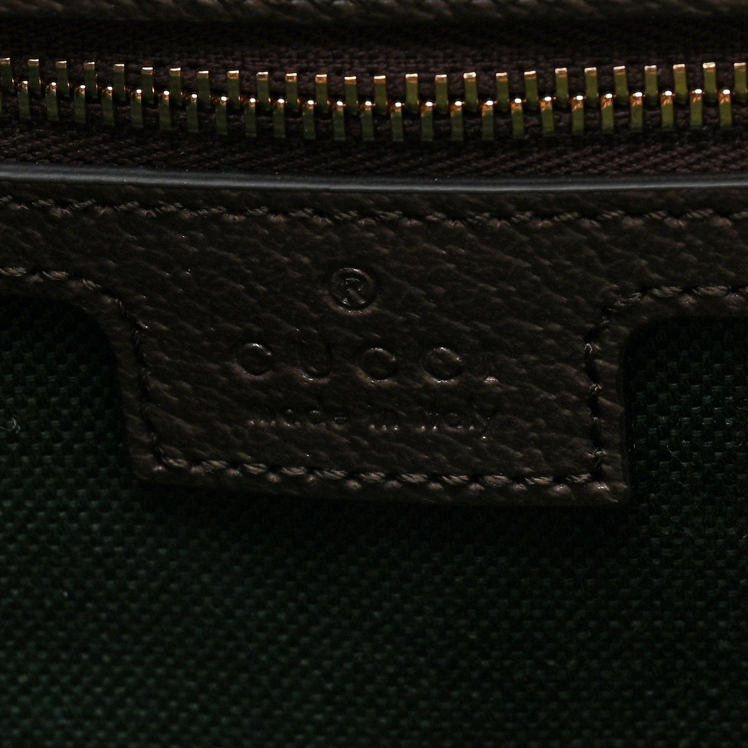 Gucci GG Supreme Monogram Textured Calfskin Web Small Ophidia Shoulder Tote Bag Beige Ebony New Acero 6 of 9