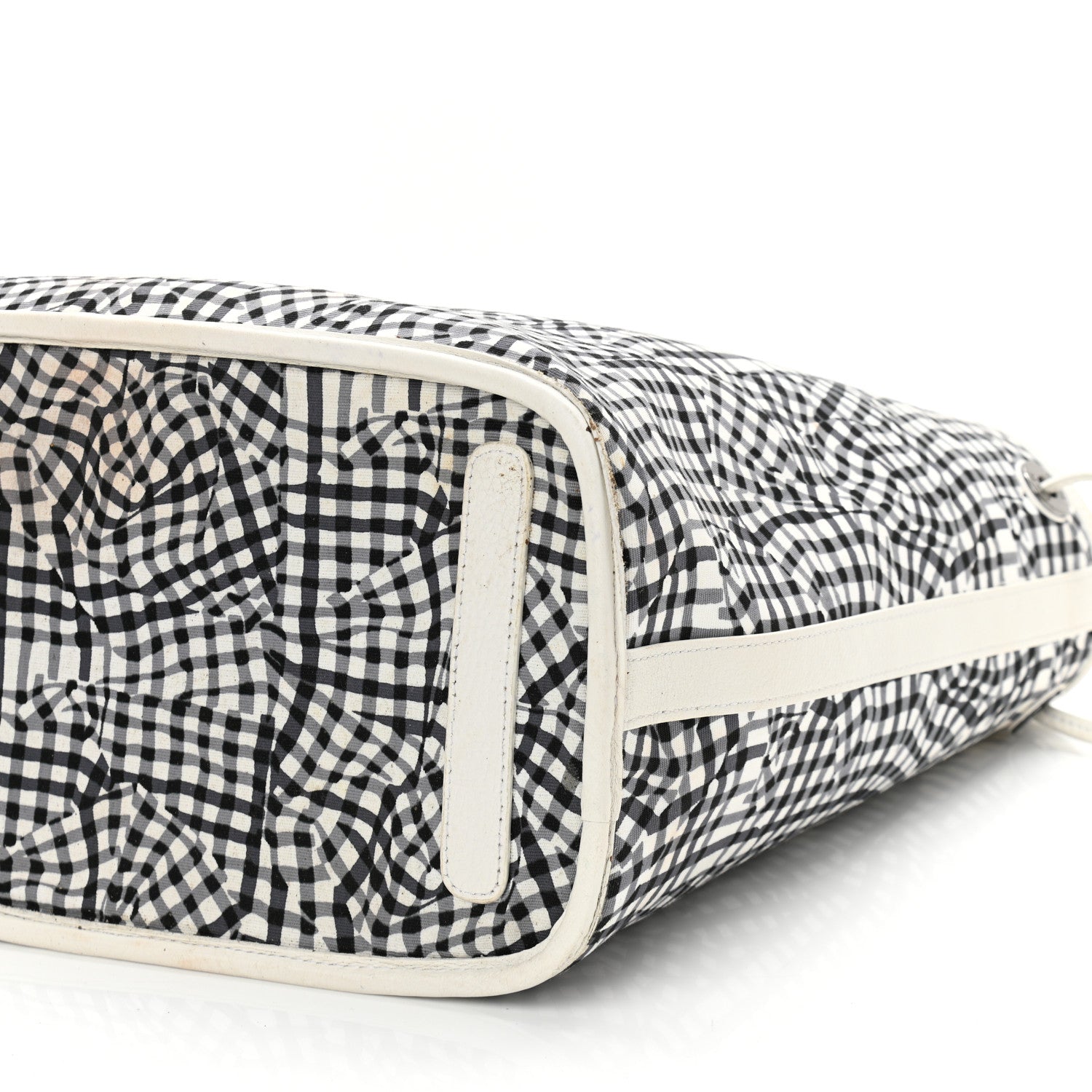 MCM Visetos Medium Liz Reversible Shopper Tote White 15 of 20
