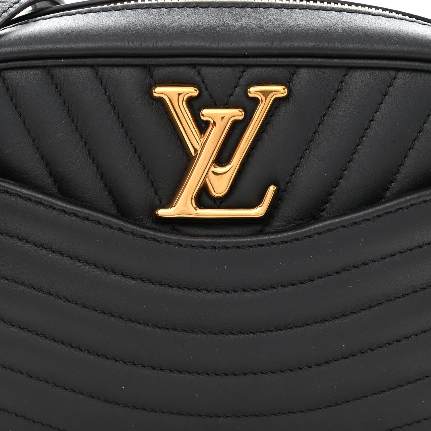 Louis Vuitton Calfskin New Wave Camera Bag Black 8 of 10