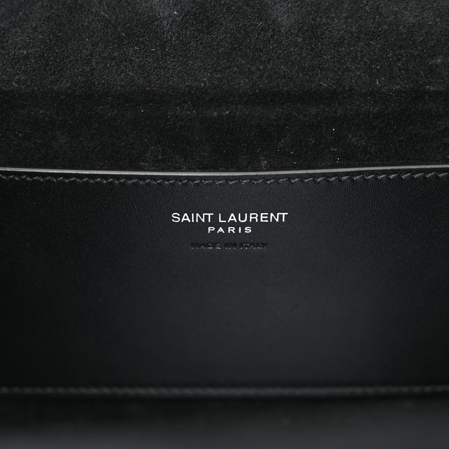 Saint Laurent Calfskin Monogram Take Away Box Black 6 of 12