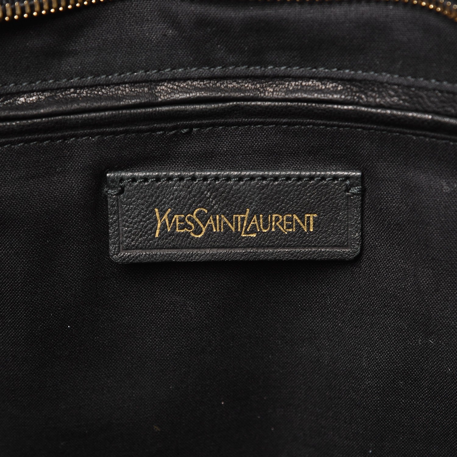 Saint Laurent Sheepskin Medium Cabas ChYc Black 6 of 13