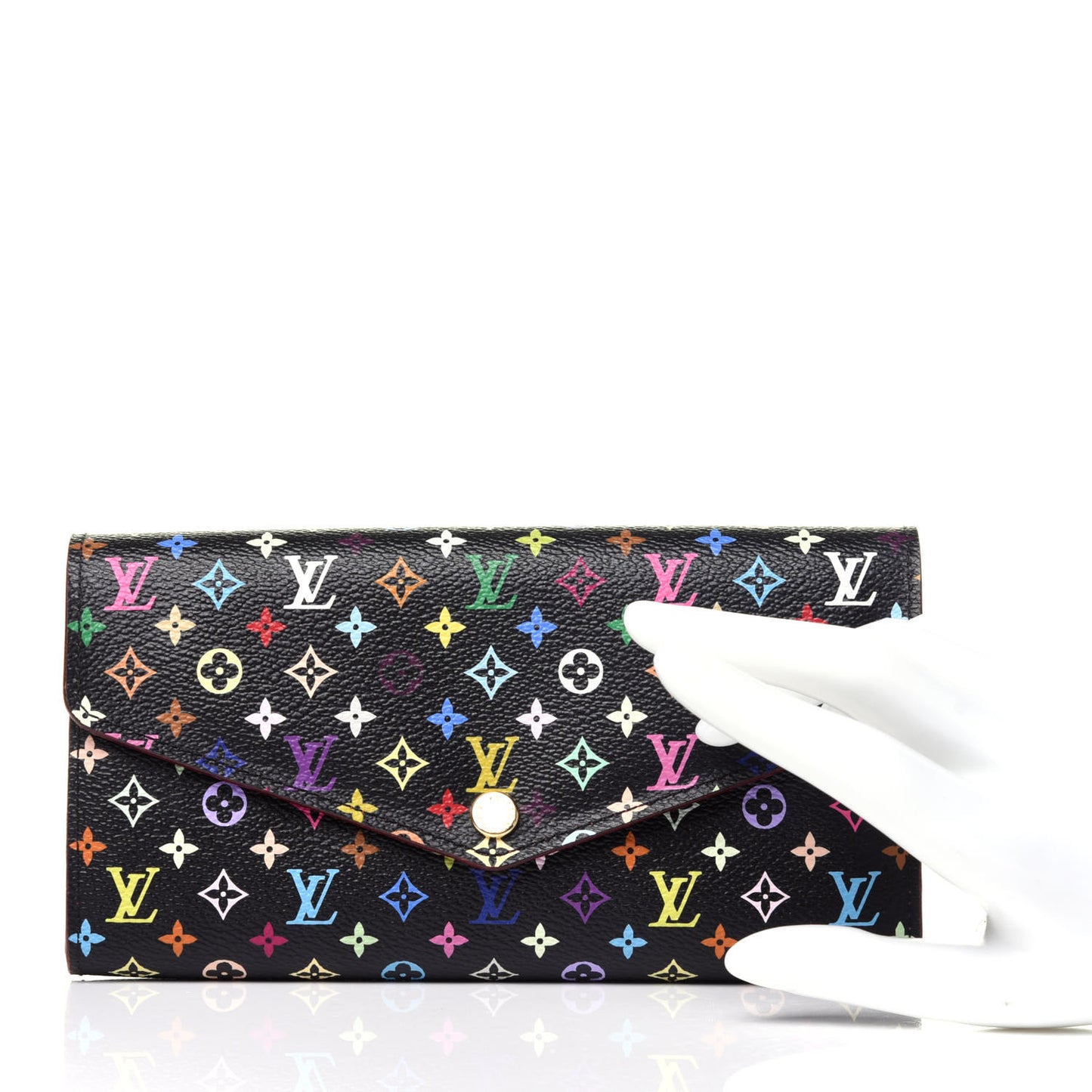 Monogram Multicolor Sarah Wallet NM Black Grenade
