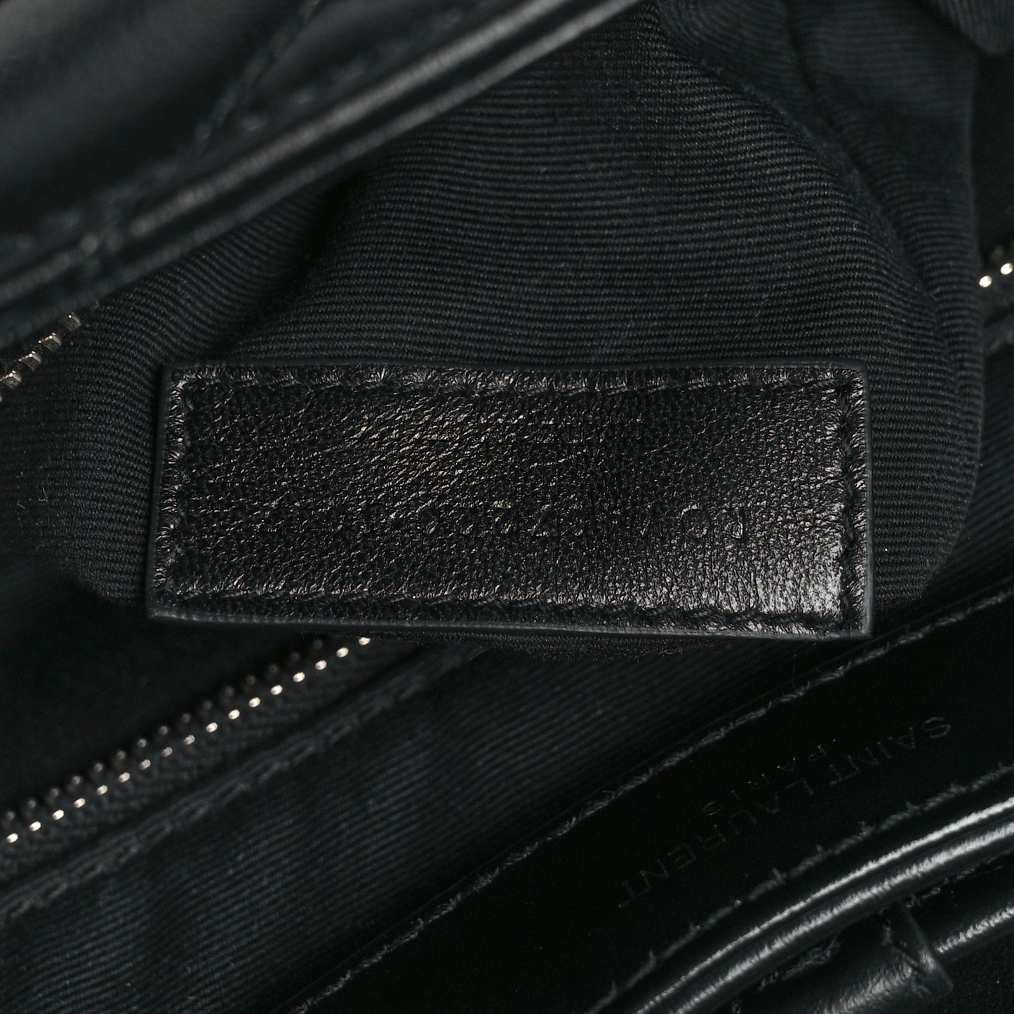 Calfskin Y Quilted Monogram Small Loulou Backpack Black
