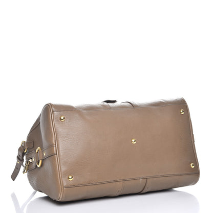 Saint Laurent Calfskin Muse Bowler Dark Beige 5 of 15