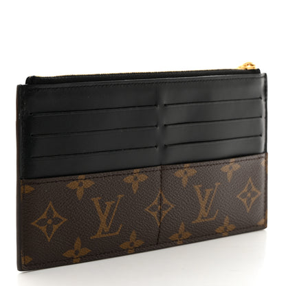 Louis Vuitton Monogram Slim Purse Black 3 of 7