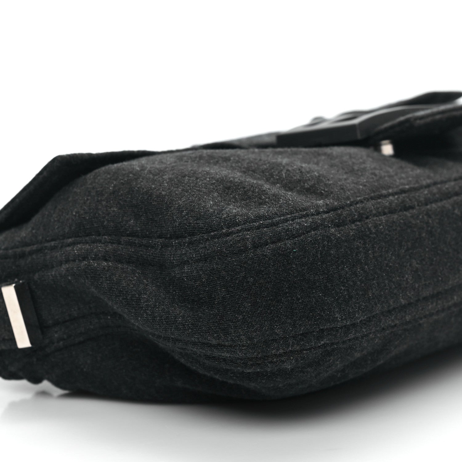 Fendi Jersey Baguette Grey 8 of 10
