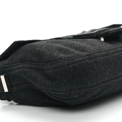 Fendi Jersey Baguette Grey 8 of 10