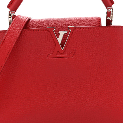 Louis Vuitton Taurillon Capucines BB Scarlet Red 8 of 10