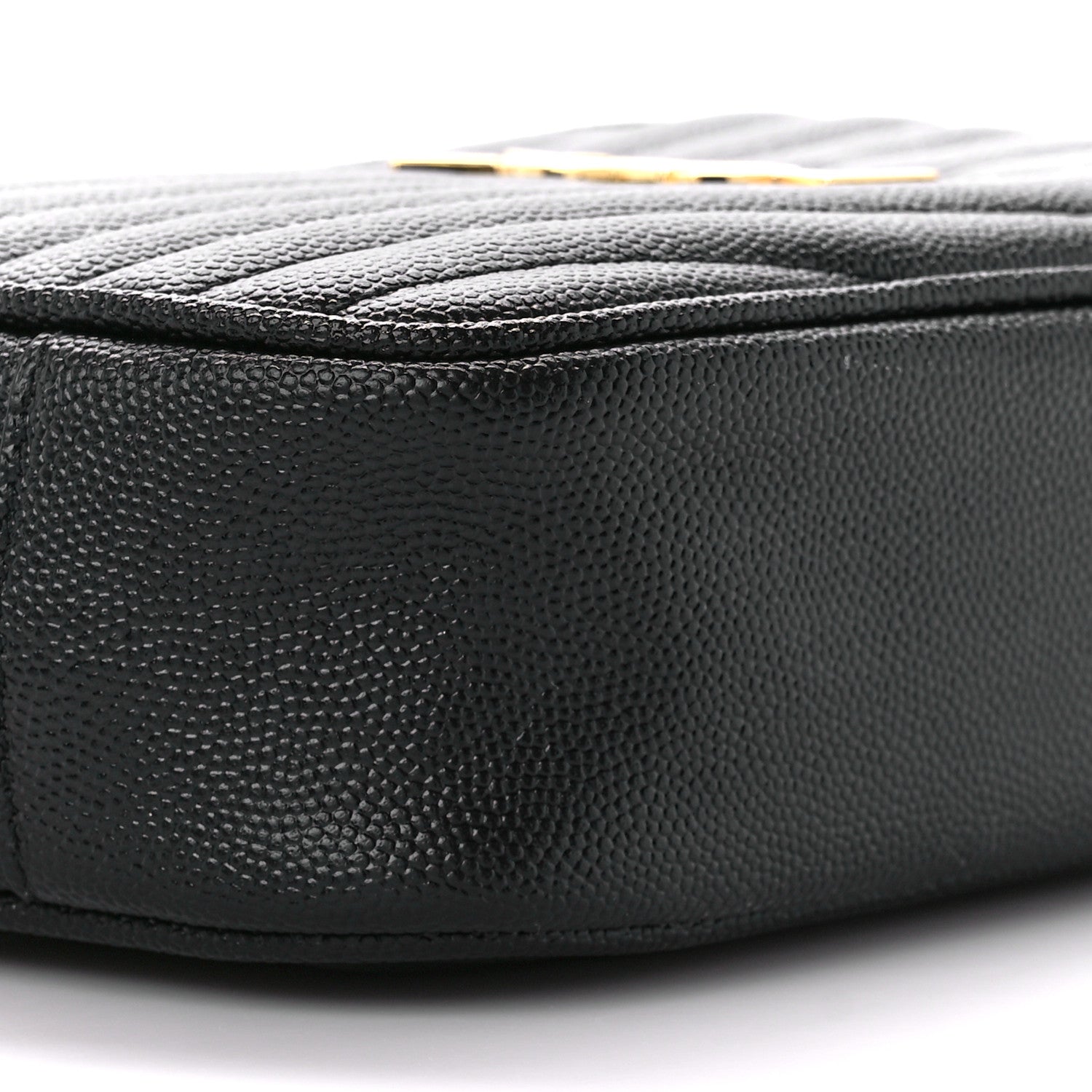Saint Laurent Grain De Poudre Matelasse Monogram Mini Lou Camera Bag Black 11 of 11