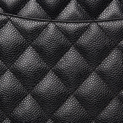 Chanel Caviar Quilted Grand Shopping Tote GST Black 12 of 16