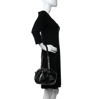 Givenchy Calfskin Kenny Shoulder Bag Black 2 of 10