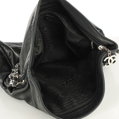Chanel Lambskin Large Ultimate Soft Tote Black 2 of 9