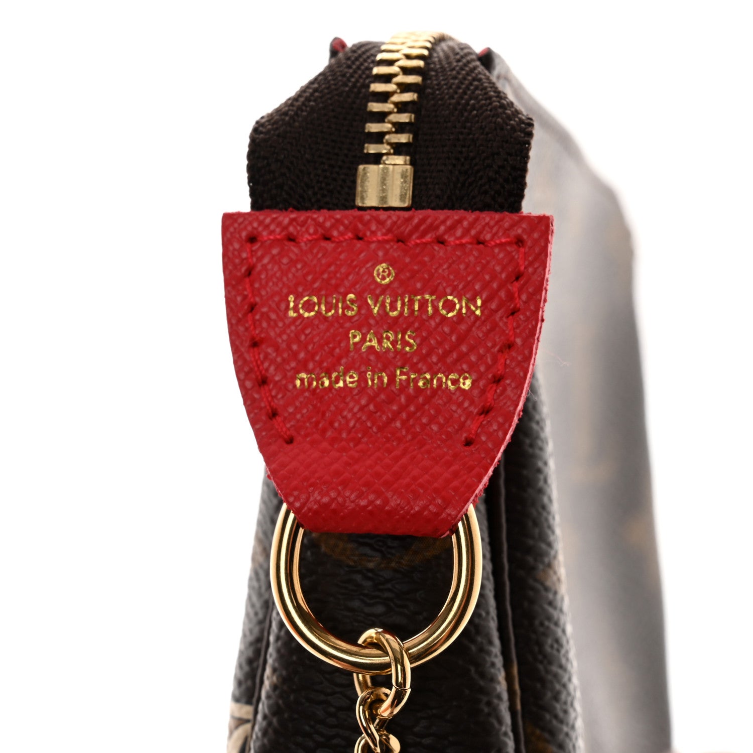Louis Vuitton Monogram 2021 Christmas Animation London Mini Pochette Accessories Red 7 of 8