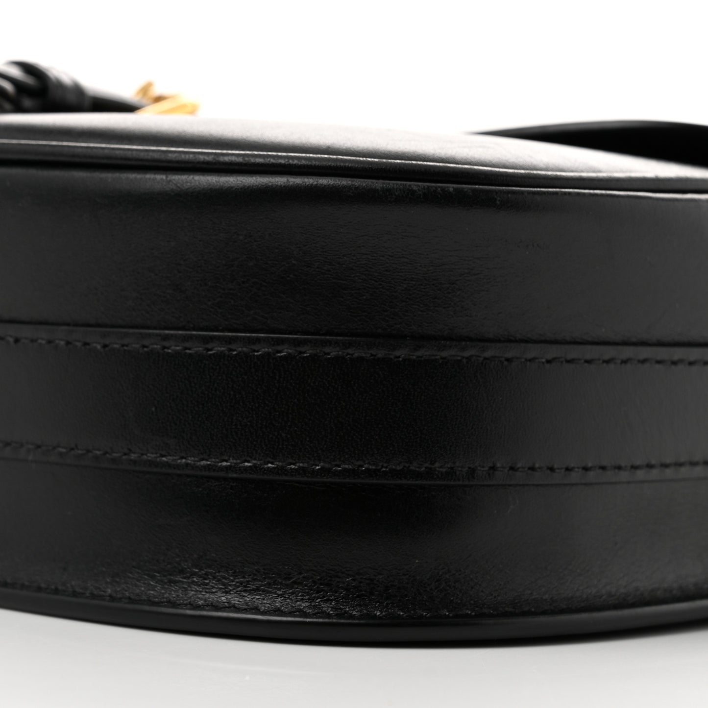 Box Calfskin Medium Bobby Flap Black