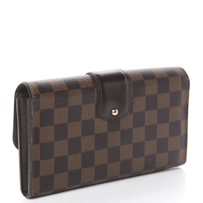 Louis Vuitton Damier Ebene Sistina Wallet 2 of 5