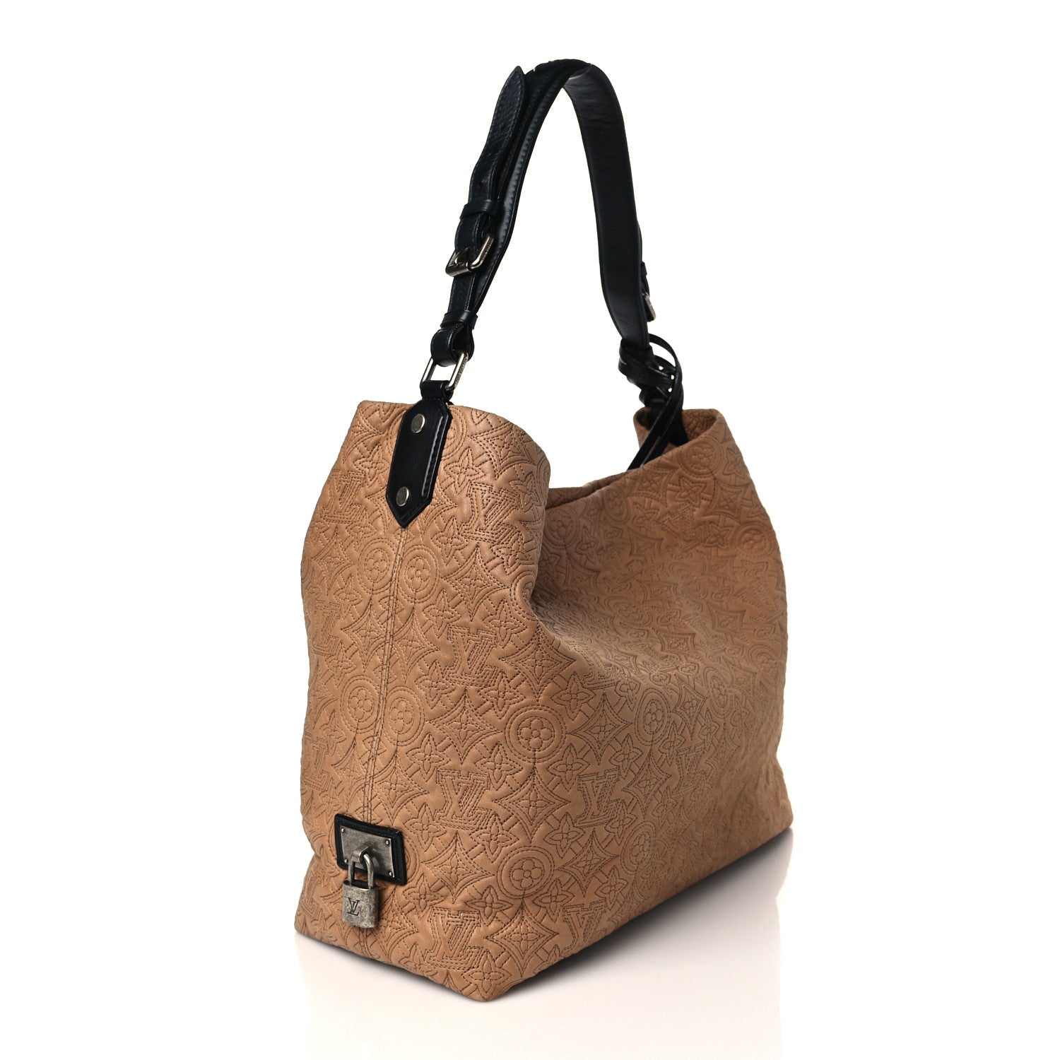 Louis Vuitton Monogram Lambskin Antheia Hobo PM Fumee 2 of 8