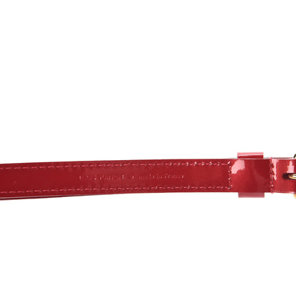 Louis Vuitton Patent 16mm Adjustable Shoulder Strap Pomme D'Amour 4 of 4