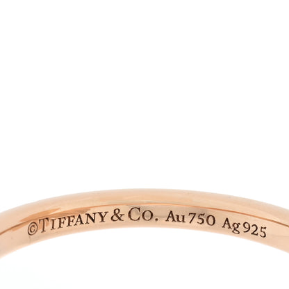 Tiffany 18K Rose Gold Sterling Silver Return to Tiffany Love Bugs Butterfly Ring 49 4.75 4 of 5