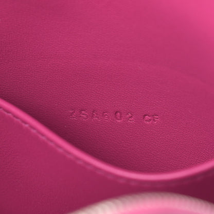 Hermes Matte Alligator Bolide Mini 1923 Rose Scheherazade 6 of 8