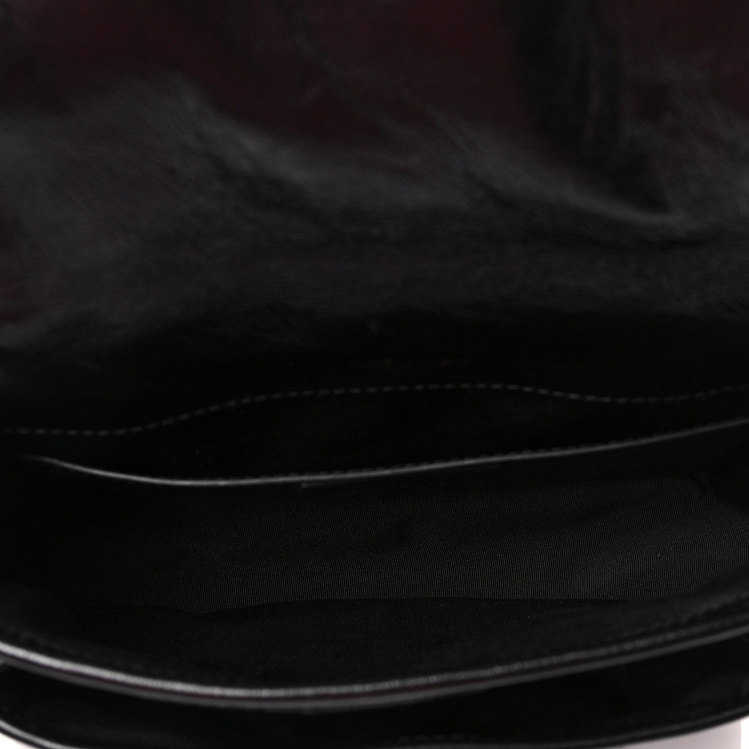 Saint Laurent Crinkled Lambskin Matelasse Monogram Baby Niki Chain Satchel Black 5 of 8