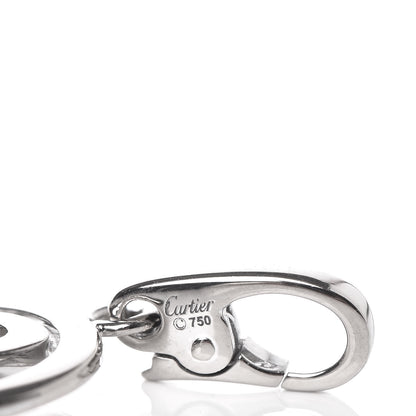 Cartier 18K White Gold No. 8 Circle Charm 4 of 4