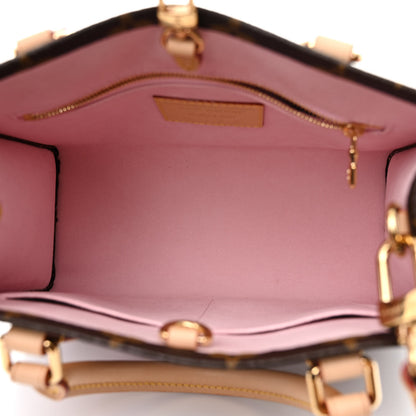 Louis Vuitton LV X TM Monogram Cherry Blossom Onthego PM Sakura Brown 5 of 9