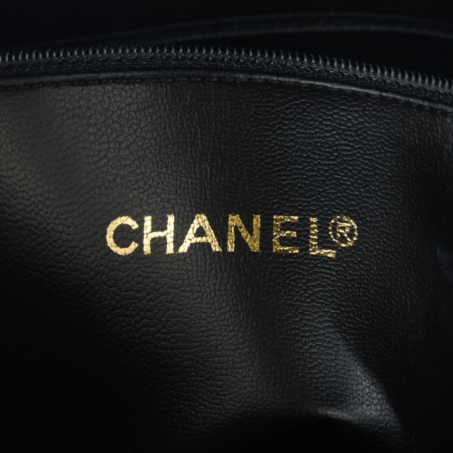 Chanel Quilted Lambskin Shopping Tote Black 5 of 8