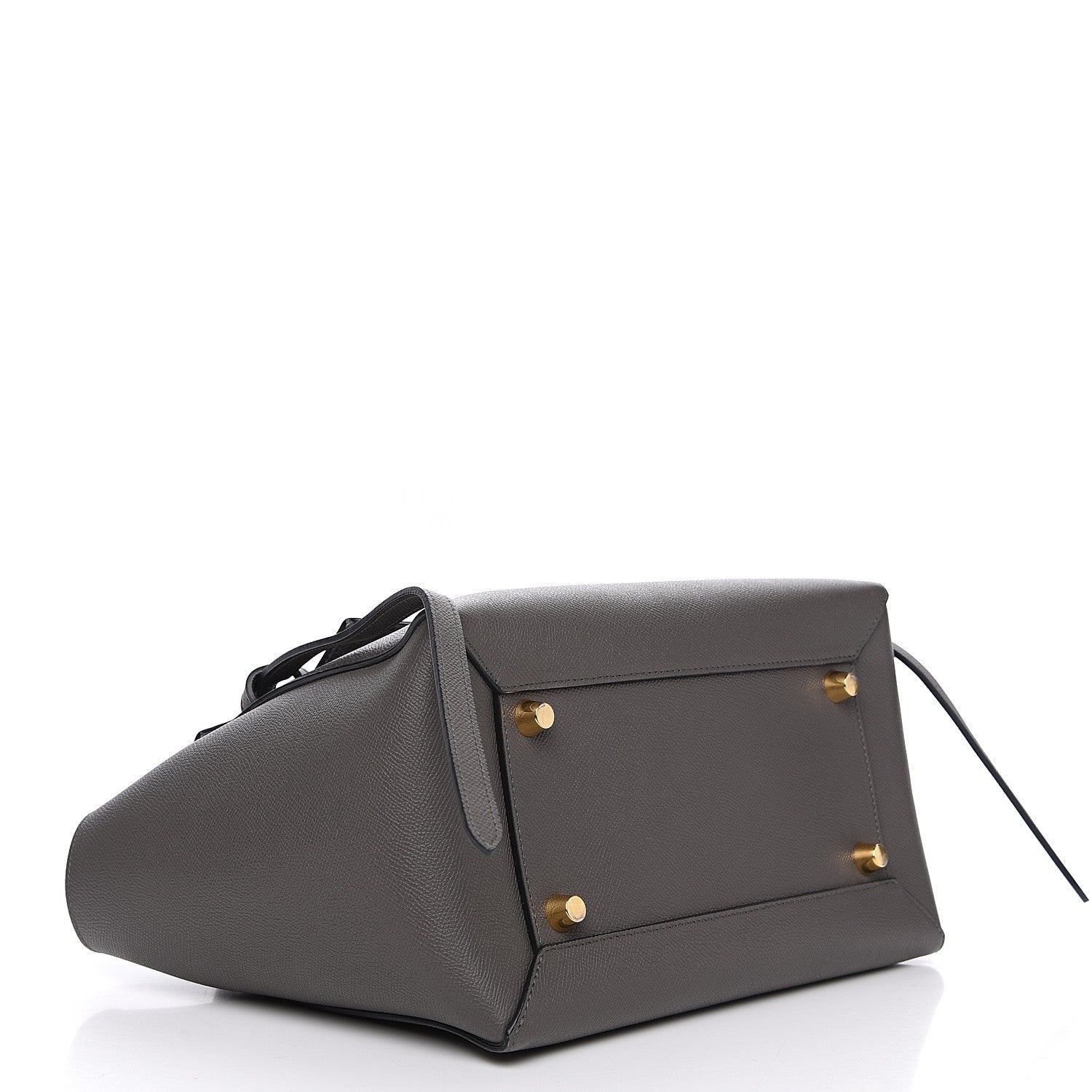 Celine Grained Calfskin Mini Belt Bag Grey 3 of 9