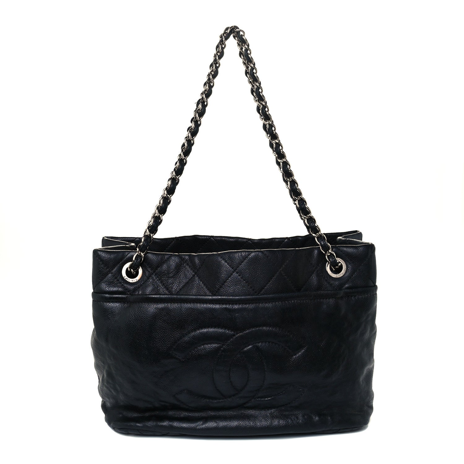Chanel Caviar Timeless CC Soft Tote Black 1 of 10