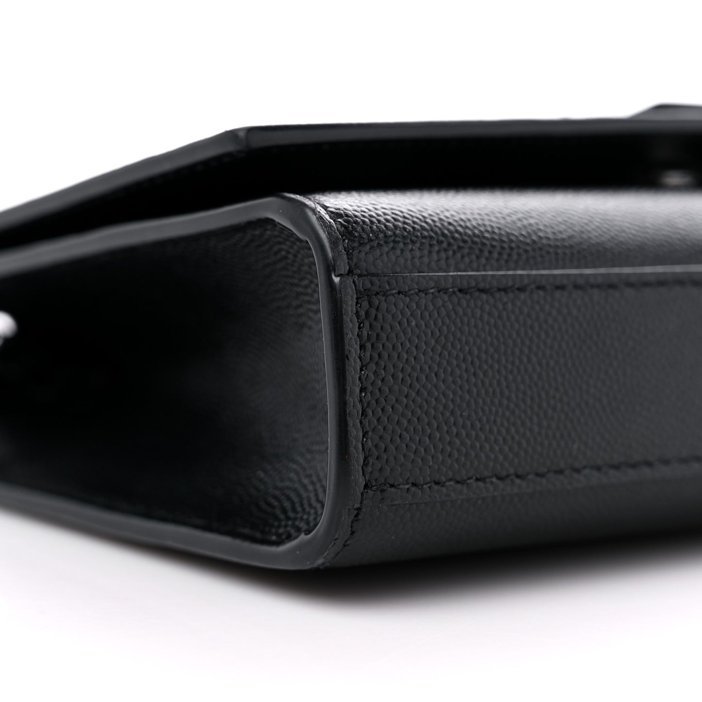 Grain De Poudre Medium Classic Monogram Monochrome Kate Satchel Black