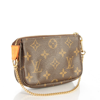 Louis Vuitton Monogram Mini Pochette Accessories 3 of 7
