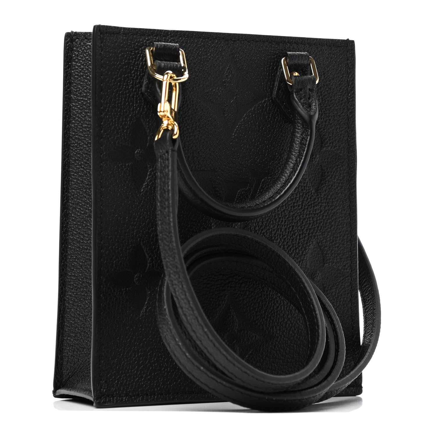 Louis Vuitton Empreinte Monogram Giant Petit Sac Plat Black 2 of 4