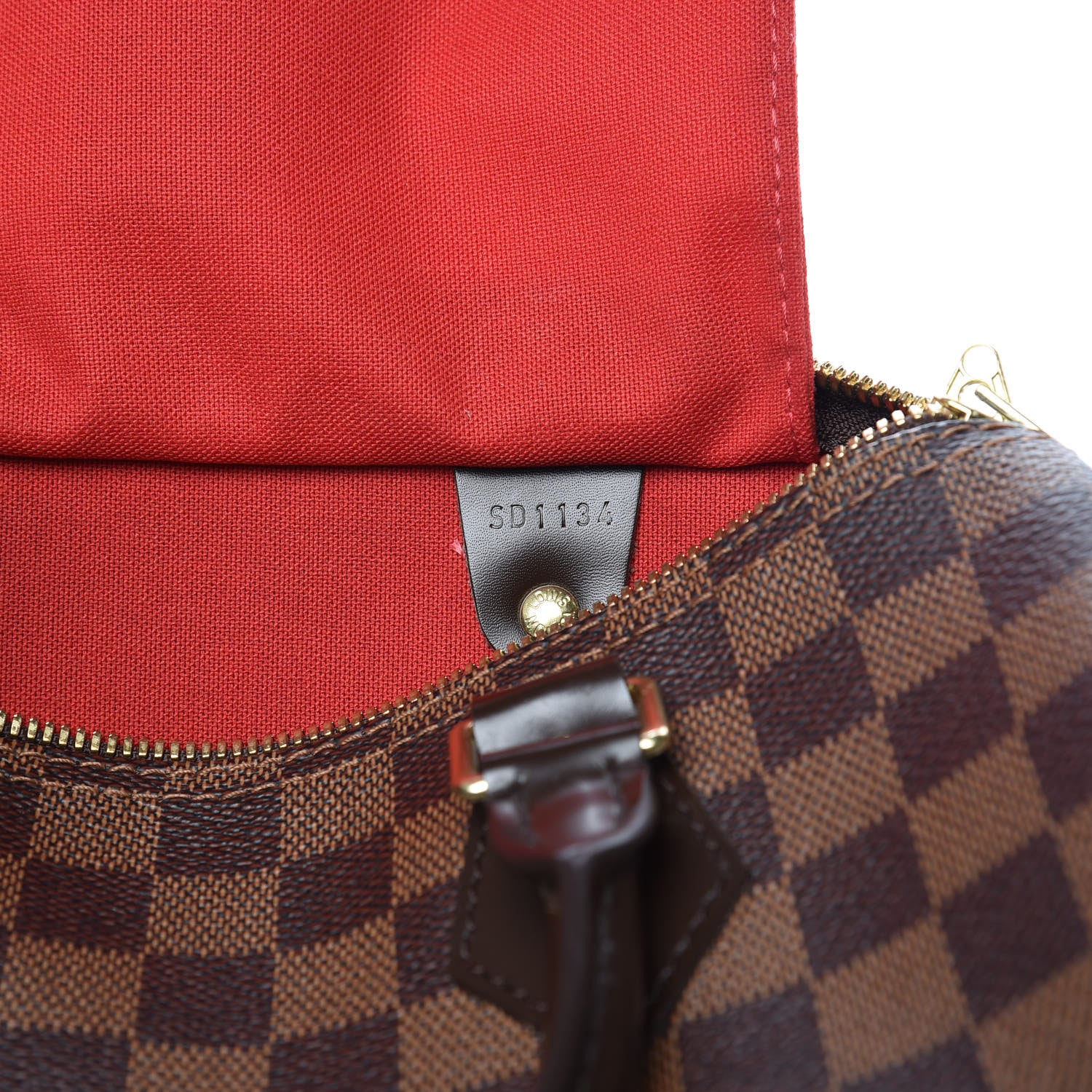 Louis Vuitton Damier Ebene Speedy Bandouliere 25 6 of 11